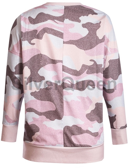 Lys camouflage bluse